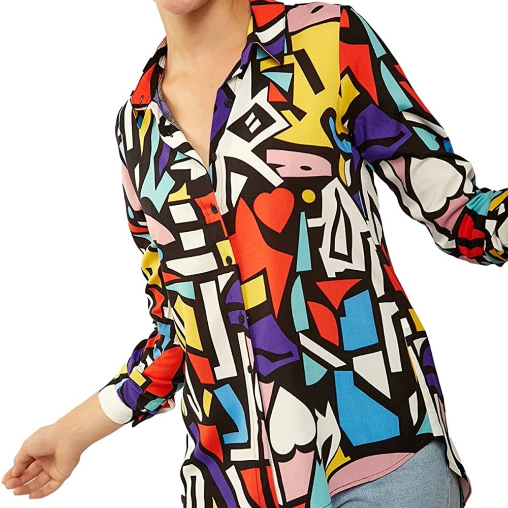 Casual Long Sleeve Button Down
